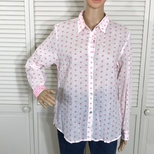 NWT Luella Bartley Star Lightweight Shirt One Size